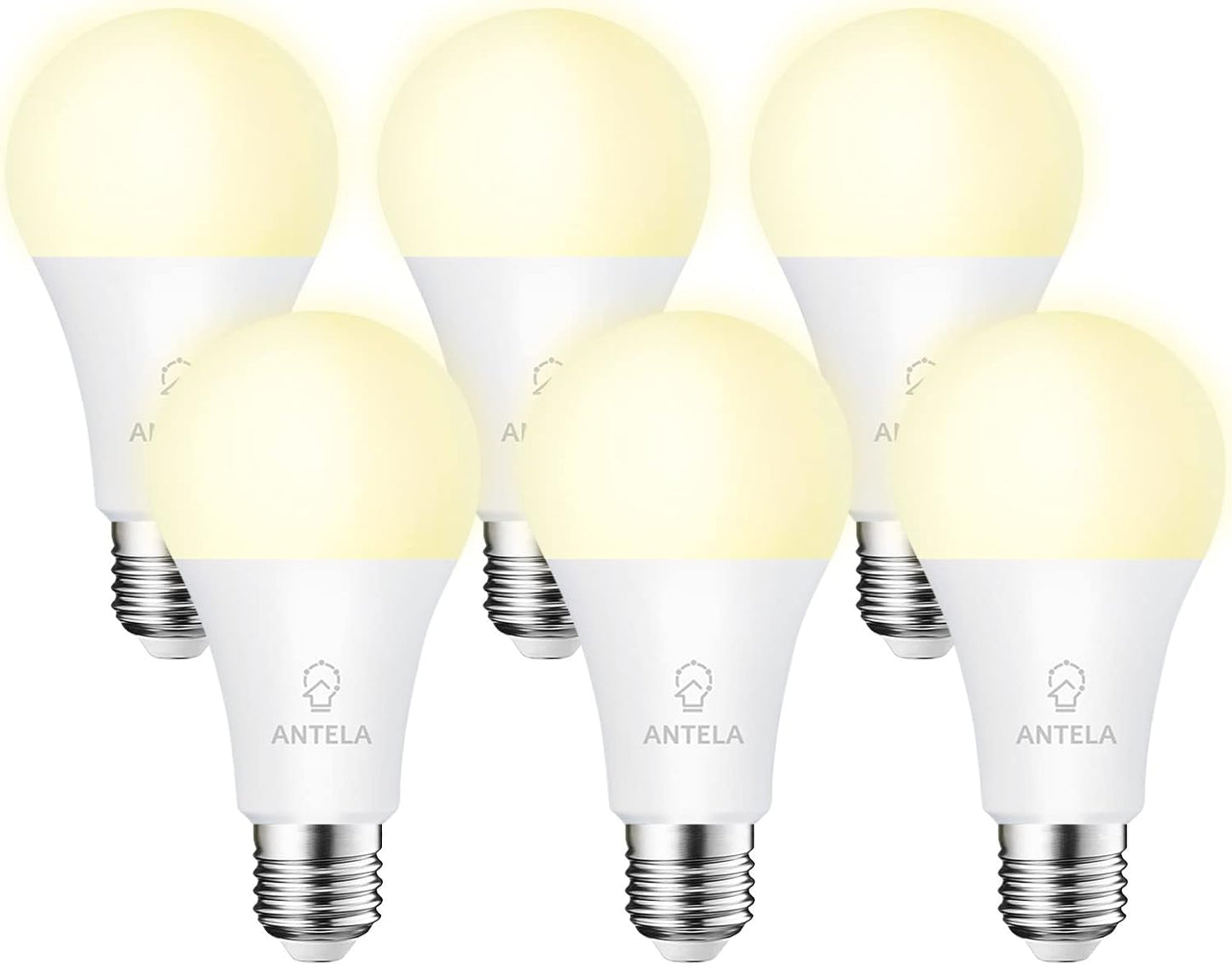 Lampadina LED E27, 15W Equivalenti a 100W, 1521 Lumen Luce Branco Neutro 4000K, LED Lampadina Super Luminosa, Risparmio Energetico, Nessuno Sfarfallio, Pacco da 6