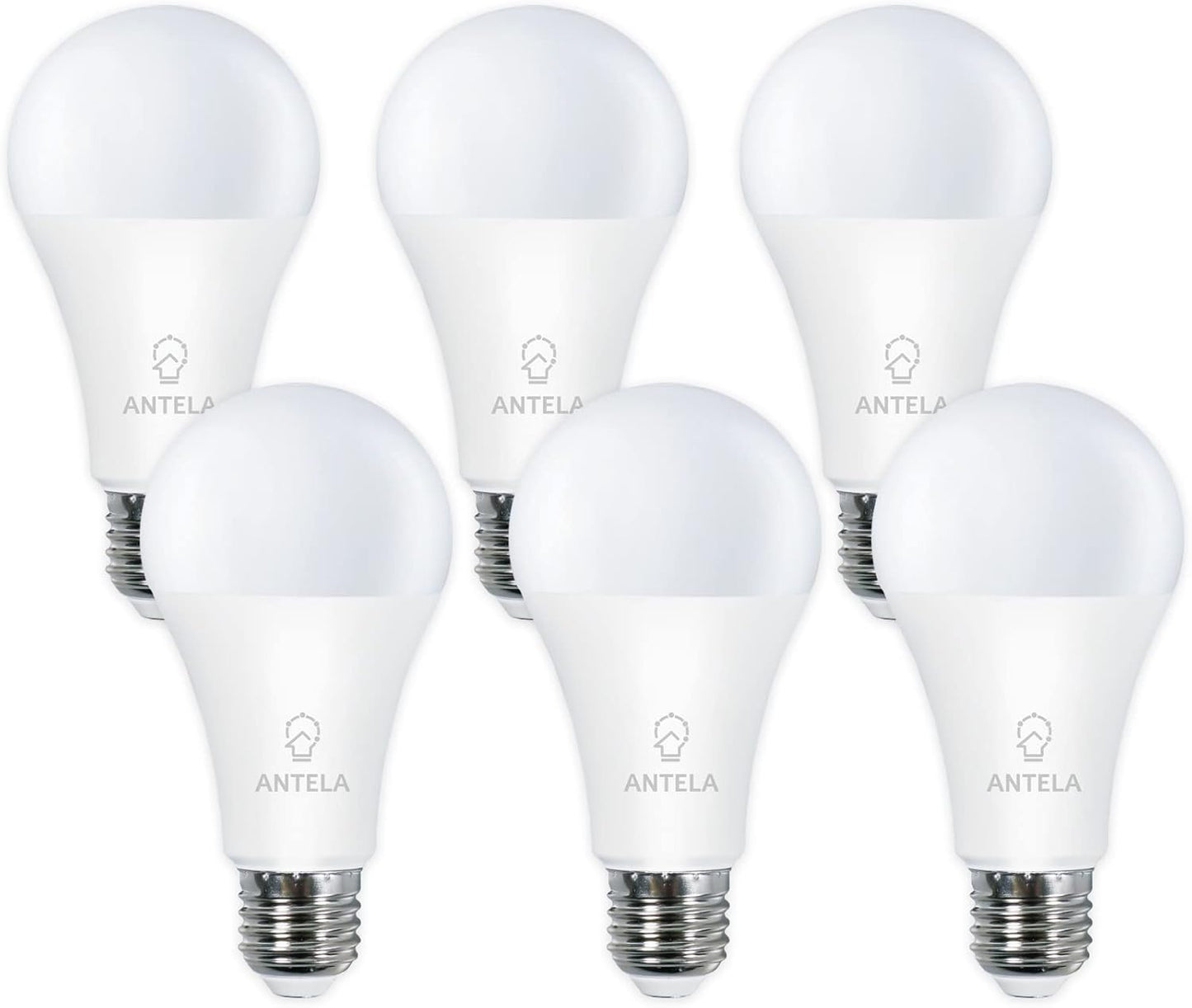Antelink Lampadina LED E27, 6500K Luce Bianca Fredda, 1521LM, 13.5W (Equivalenti a 100W), Lampada a Risparmio Energetico, Non Dimmerabil, 6 Pezzi
