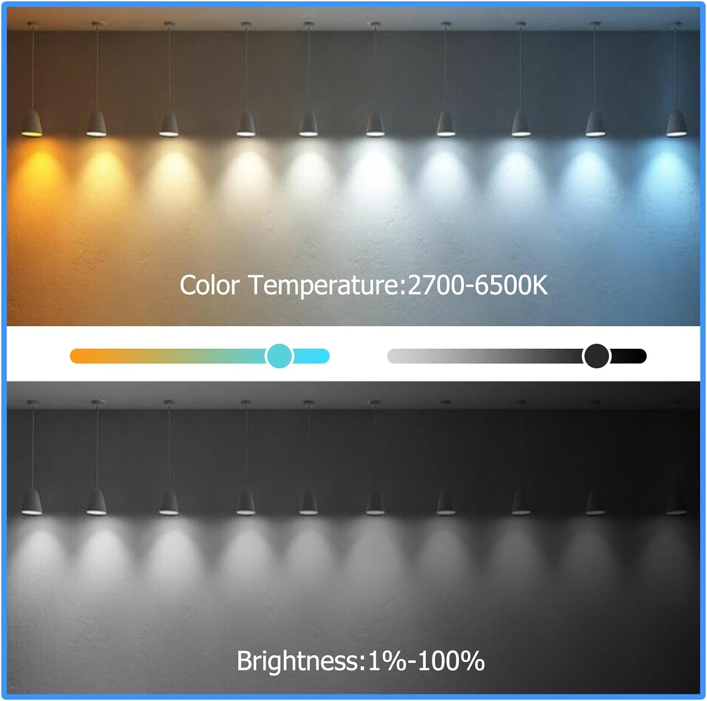 Antelink Lampadine Alexa Inteligente Filamento E14 C35, 4,5W 470LM Dimmerabile 2700K-6500K Bianco Freddo/Caldo, Compatibile con Alexa/Google Home, Controllo Vocale, Controllo APP, 2.4GHz WiFi, 2Pezzi