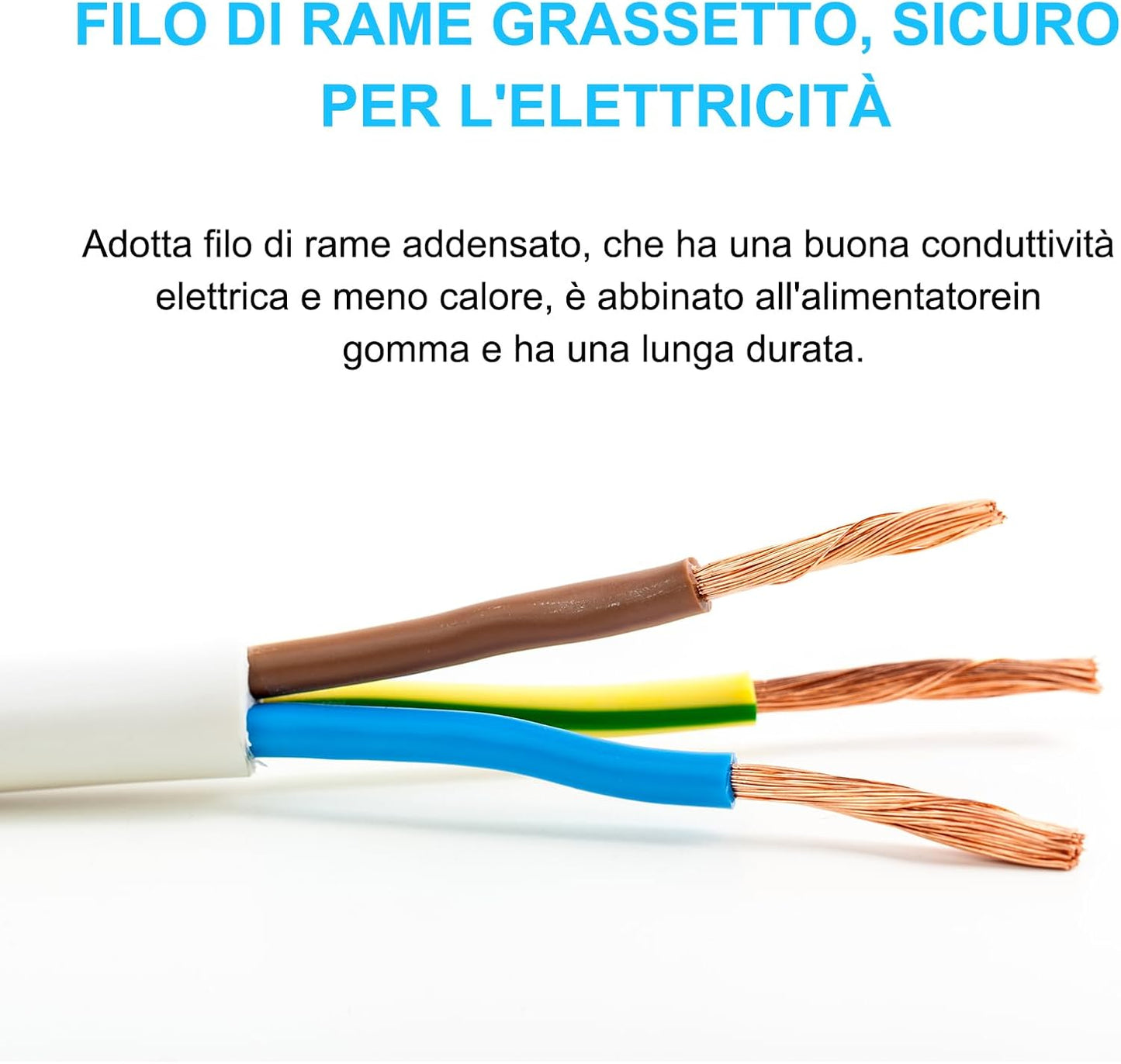 Antelink Ciabatta Multipresa Elettrica 12 Posti 4 Polivalenti (schuko 10/16A), 8 bivalenti 10/16A, Cavo 1,5 m con Spina Italiana 16A, Bianco