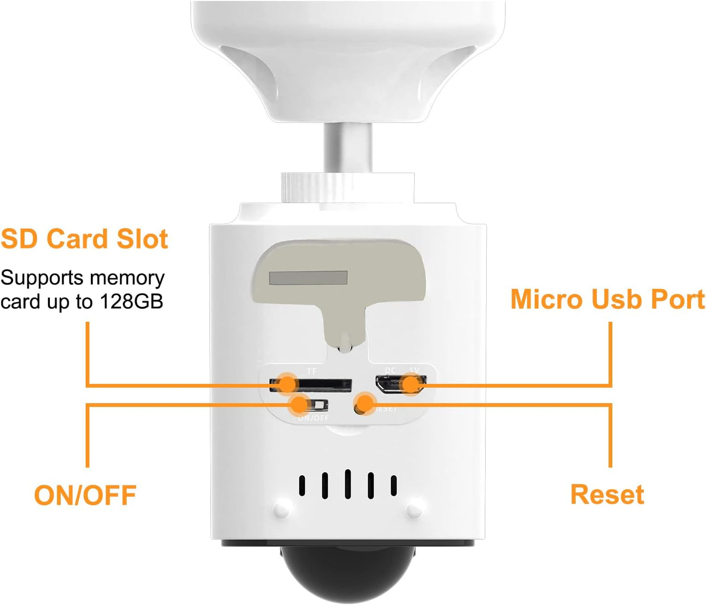 Antelink Telecamera WIFI Esterno Batteria 1080P