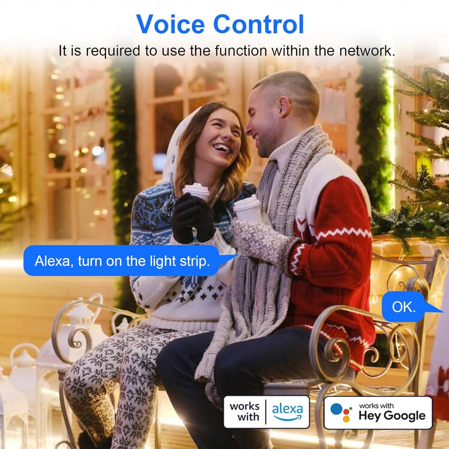 ANTELA Presa Wifi Esterna Smart Intelligente Outdoor con Misurazione della Corrente, 2 Uscite, Funzione Timer, Compatibile con Alexa, Google Home, 16A, Controllo Remoto, Smart Life APP, 2,4Ghz