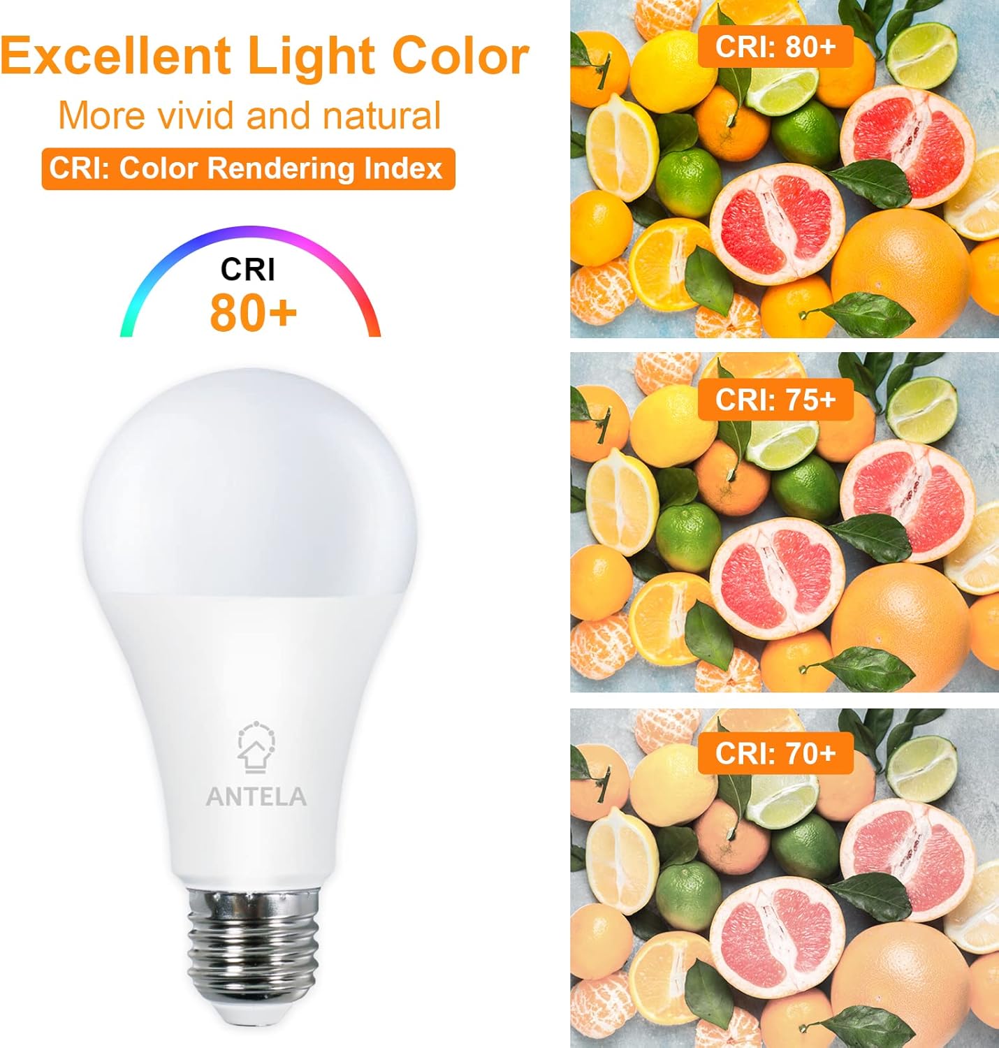 Lampadina LED E27, 15W Equivalenti a 100W, 1521 Lumen Luce Branco Neutro 4000K, LED Lampadina Super Luminosa, Risparmio Energetico, Nessuno Sfarfallio, Pacco da 6