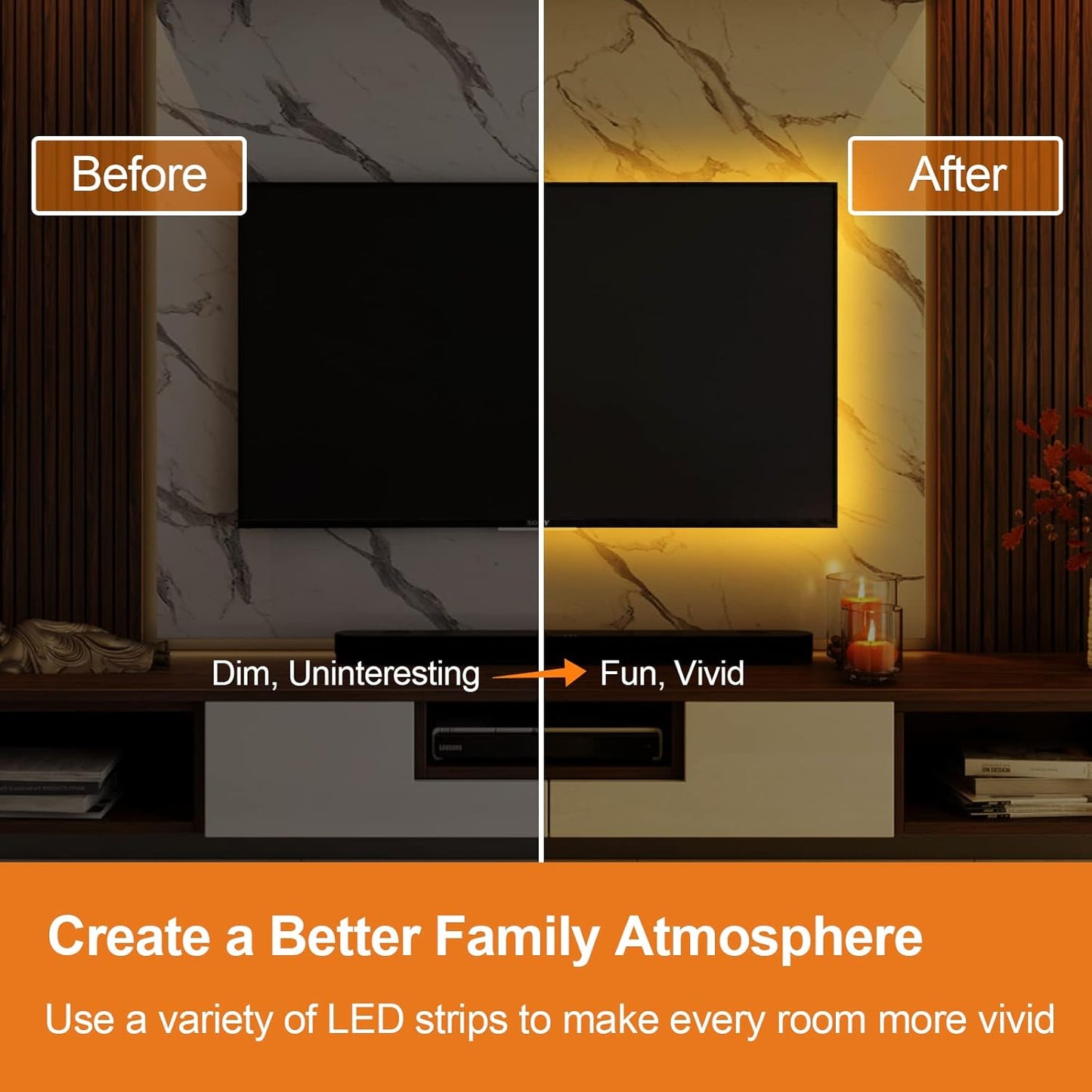 Antelink Striscia LED Smart DreamColor 5m DIY Multicolore Segmentato, WiFi Strisce LED RGBIC Compatibile con Alexa e Google Assistant, 5050 Luci LED Sincronizza con Musica, Smart Life, Impermeabile
