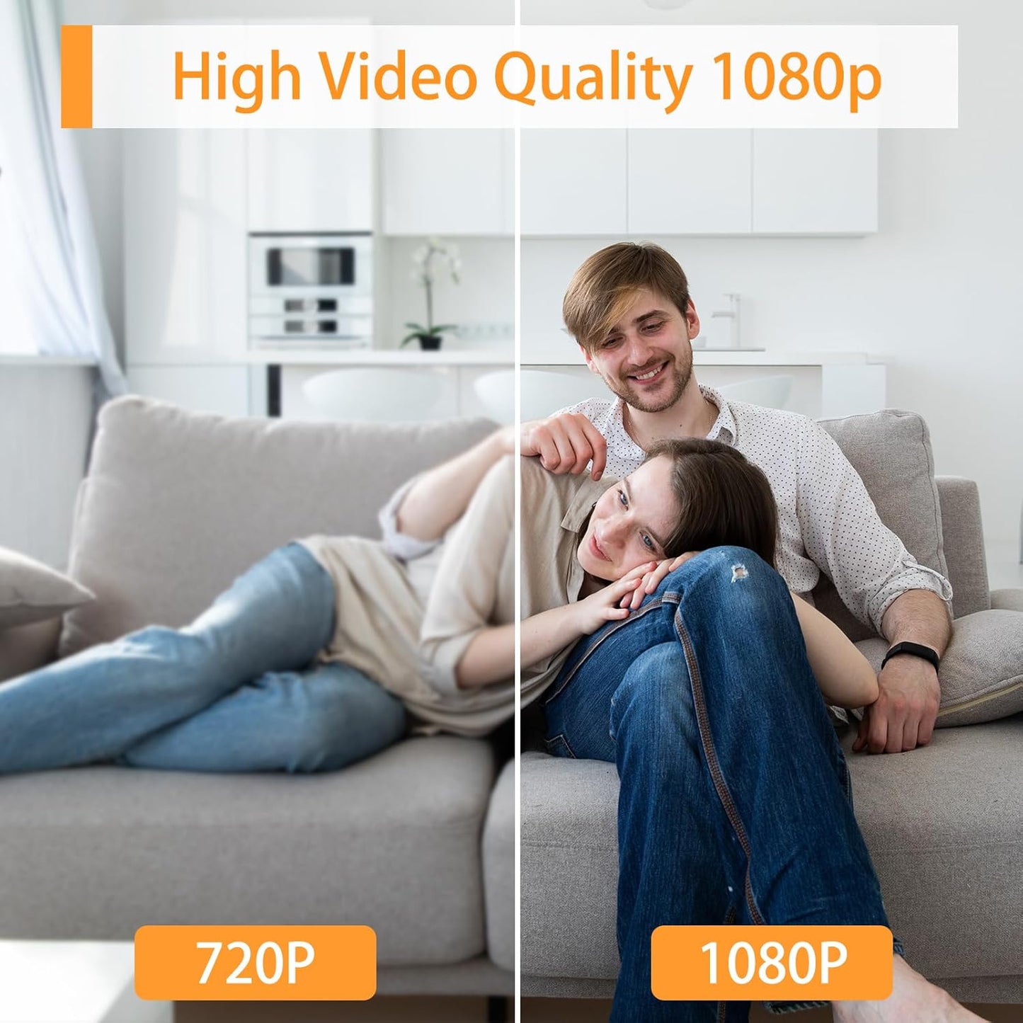 Antelink Telecamera WIFI Esterno Batteria 1080P