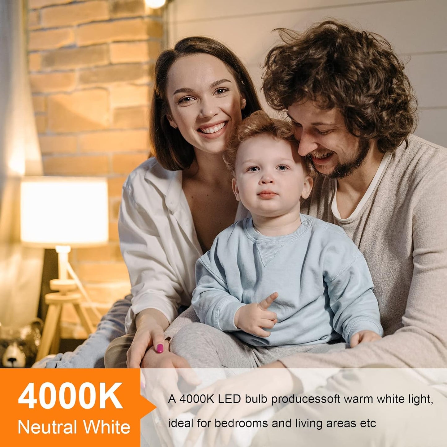 ANTELINK Lampadina LED E27, 8,5W Equivalenti a 60W, 806 Lumen Luce Branco Neutro 4000K, LED Lampadina Super Luminosa, Risparmio Energetico, Nessuno Sfarfallio, Pacco da 6