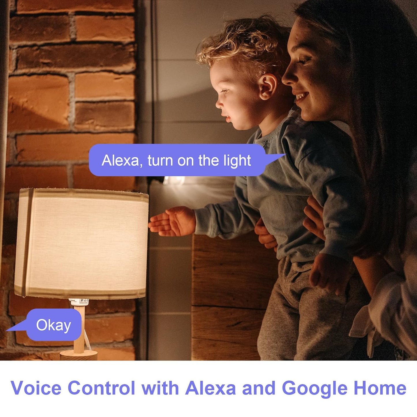 Presa Smart WLAN ANTELA Misurazione Consumo Energetico 16A Compatibile con Alexa/Assistente Google, Controllo Vocale, Protezione Bambini, Telecomando APP, 2,4 GHz, 3680 W, 4Pz