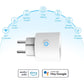 Presa Smart WiFi con Monitoraggio Energia, ANTELA Presa Intelligente 16A, 3840W (Type F), Controllo Remoto, Funcione Timer, Compatibile con Alexa & Google Assistant, 4Pezzi